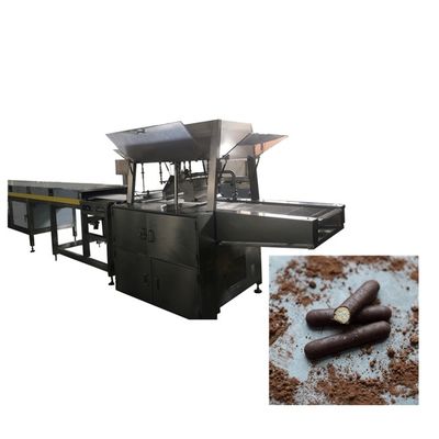 400mm 200kg/H Protein Chocolate Enrobing Machine
