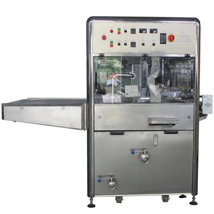 900MM Chocolate Enrober Protein Bar Enrobing Line