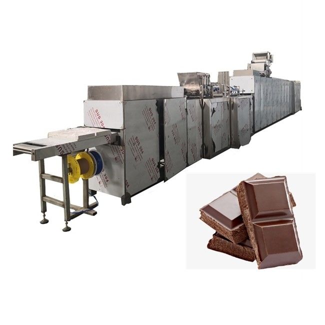 100kg/H Two Nuts Depositors Chocolate Moulding Machine