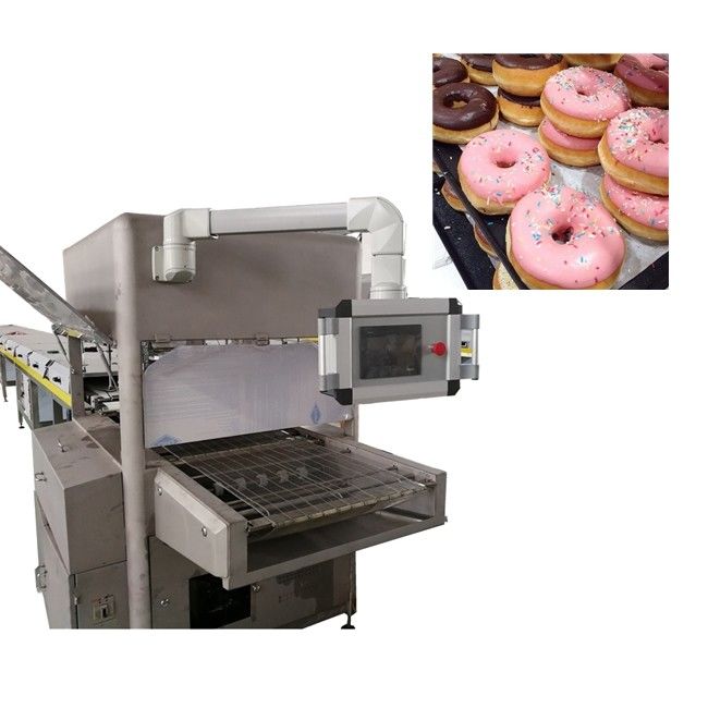 Automatic Chocolate Enrobing Machine With Copeland Compressor And 18M Cooling Tunnel