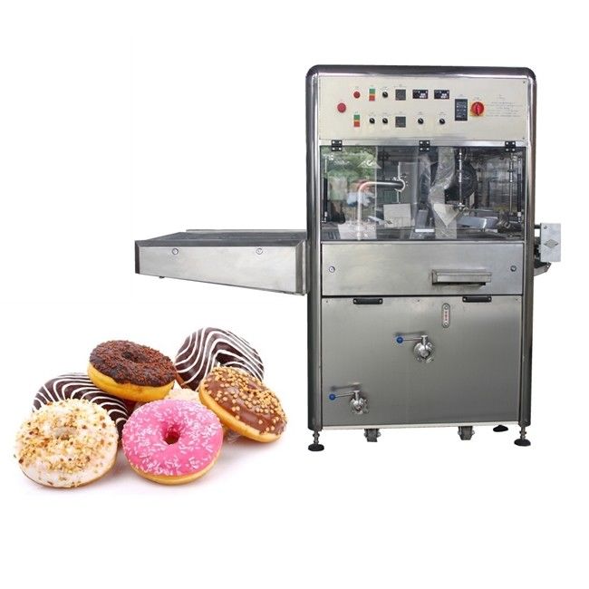 3 Temperature Zones Chocolate Enrobing Line For Pure Chocolate