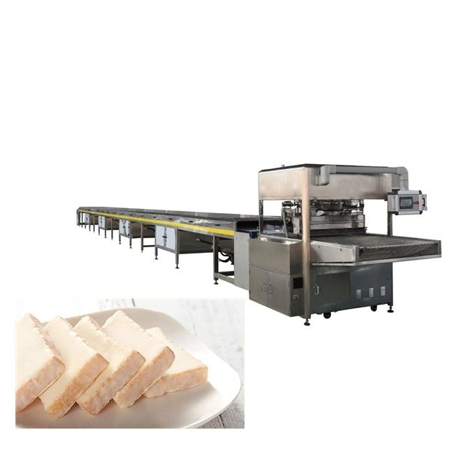Compound Coating 1000mm 400kg/H Chocolate Enrobing Machine