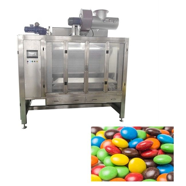 Belt Panning 200kg/H Chocolate Polishing Machine