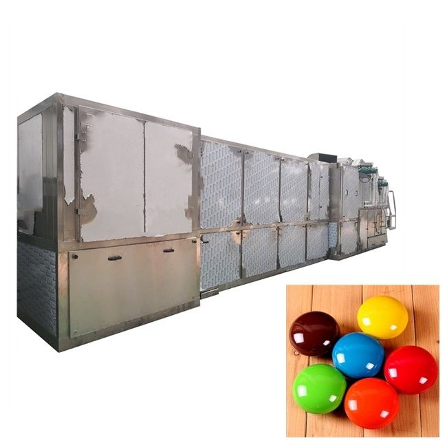 PLC Controlled Chocolate Bean Production Line With High Output And Stainless Steel Materia