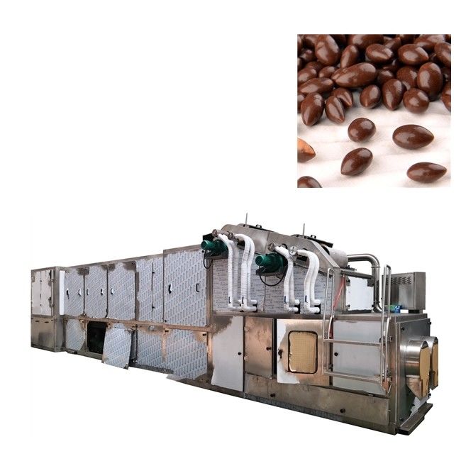 100kg/H Two Moulds Chocolate Bean Production Line