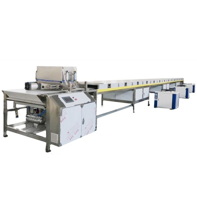 Cookies Decoration 100kg/H Chocolate Processing Machine