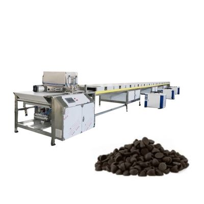 80 kg/h servomotor 1000 mm chocoladechipmachine