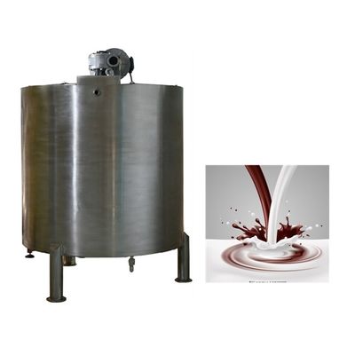 Stainless Steel ISO 1000L Chocolade smeltbak