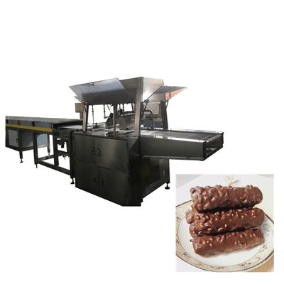 400 mm 100 kg/h Chocolade Kleine chocolade-enrobingmachine