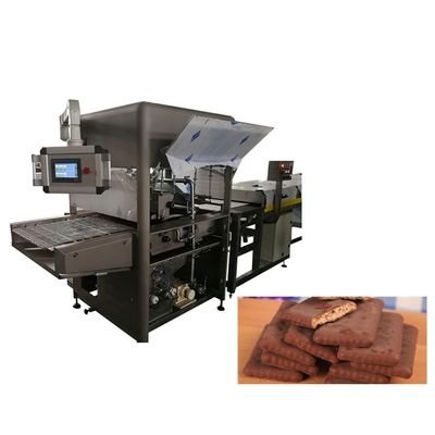 1200mm Kleder van de Breedte de Zuivere Chocolade met Twee Pompen en Koeltunnel