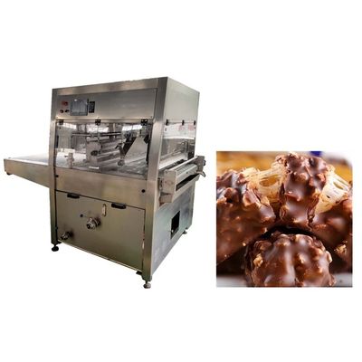 28.5kw 1200mm Breed Conveyor Chocolate Enrobing Machine 304 SS