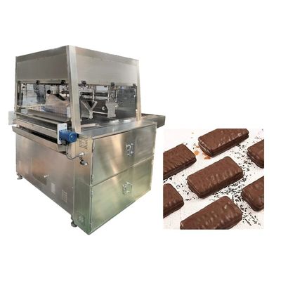 900 mm voedselkwaliteit 304SS chocolade-vergrendelingsmachine drie temperatuurzone