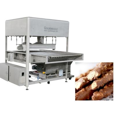 Met behulp van een verpakkingsmachine voor de verpakking van chocolade