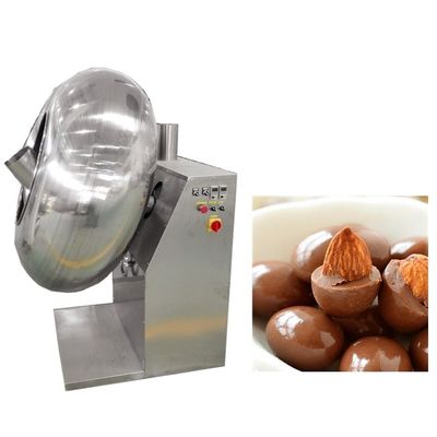 Notencoating 300 kg/h Chocoladepoetsmachine