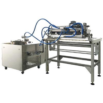 De Chocolade die van zigzagce 400mm Machine verfraaien