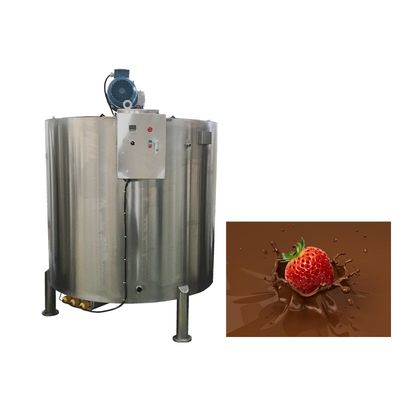 Dubbele wand 1000L chocolade-houder met roermachine