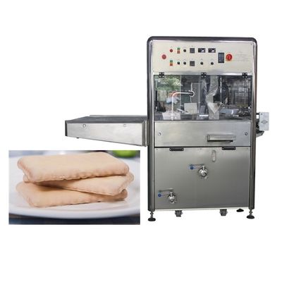 kopen Machine voor het bekleden van pure chocolade met een koeltunnel van 1000 mm breedte online manufacture