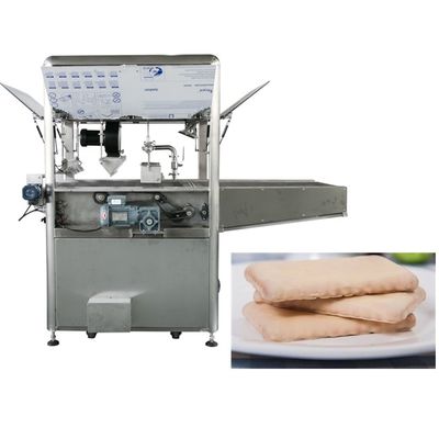 kopen 400 kg/uur chocolade-enrobing machine met Copeland koelcompressor online manufacture