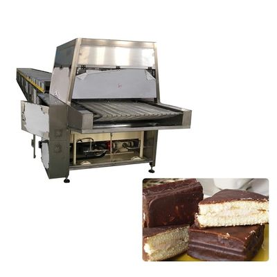kopen Twee niveaus sensoren Pure Chocolate Enrober met koeltunnel 1000mm breedte online manufacture