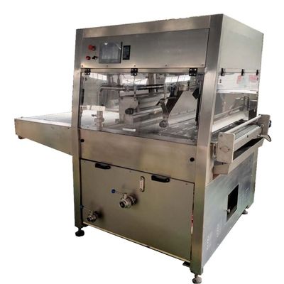 Twee pompen, zuivere chocolade, 1200 mm breedte 500 kg/uur
