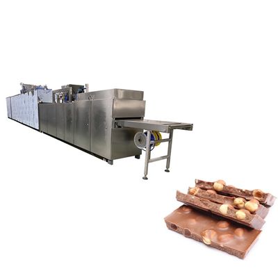 PLC-besturing Twee-depositor chocolade gietmachine 100 kg/uur